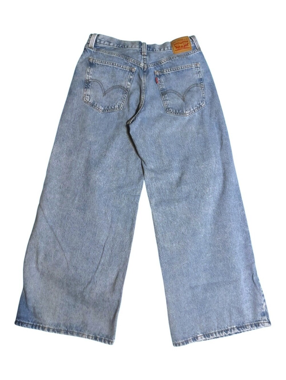 Levis '94 Baggy Wide Leg Distressed Jeans - Picture 8 of 9